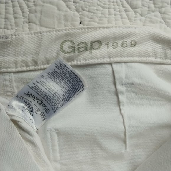 DONATED White Wide Leg Jeans Sz 6 - Picture 6 of 11